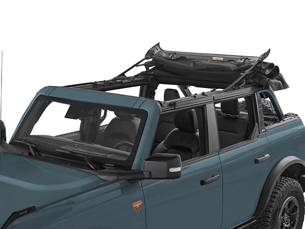 【BESTOP 正規品】Trektop トレックトップ スラントバック ブラックダイアモンド 56873-35 ソフトトップ オープントップ アクリル 21y- フォード ブロンコ 4ドア