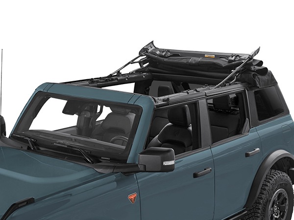 【BESTOP 正規品】Trektop トレックトップ スラントバック ブラックダイアモンド 56873-35 ソフトトップ オープントップ アクリル 21y- フォード ブロンコ 4ドア