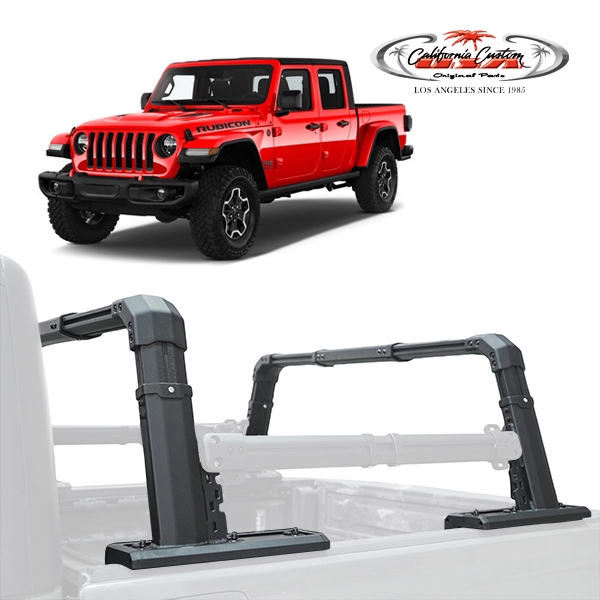 カリフォルニアカスタム ジープ JT グラディエーター オーバーハウル ルーフラック タイプA 1台分 2本セット ルーフキャリア ベースキャリア