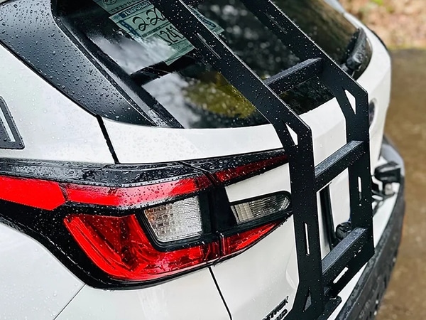 【NashFabCo 正規品】専用設計 フルラダー リアラダー Ver.2 フルタイプ CNC アルミニウム製 マットブラックパウダーコート 高強度 スバル クロストレック GU系