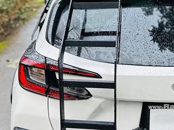 【NashFabCo 正規品】専用設計 フルラダー リアラダー Ver.2 フルタイプ CNC アルミニウム製 マットブラックパウダーコート 高強度 スバル クロストレック GU系