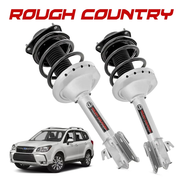 【ROUGH COUNTRY 正規品】ショックアブソーバー 2インチアップ 501107 フロント 左右セット プレミアム N3 リフトストラット スバル フォレスター SJ系