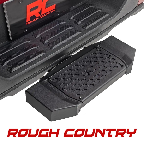 【ROUGH COUNTRY 正規品】HD2 HEAVY DUTY ヒッチステップ 2インチ角 SRB100 ビーバーステップ リアステップ リアバンパーステップ ヒッチレシーバー装着車用 ラフカントリー