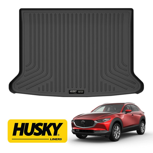 【HUSKY LINERS 正規品】WETHERBEATER オールウェザー リア カーゴライナー ラゲッジマット カーゴマット カーゴプロテクター ブラック 28711 マツダ CX-30 DM系 ハスキーライナーズ