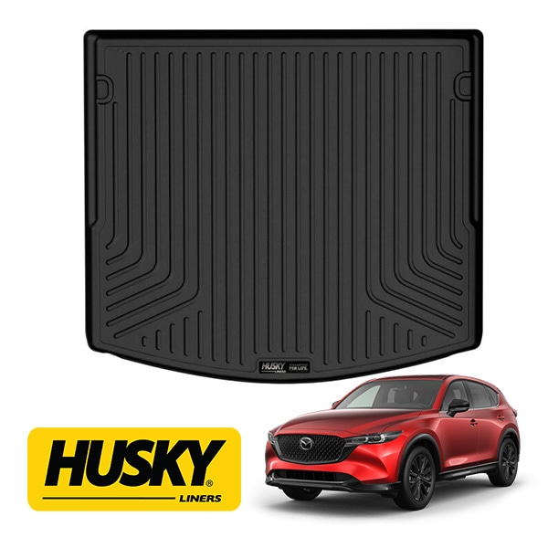 【HUSKY LINERS 正規品】WETHERBEATER オールウェザー リア カーゴライナー ラゲッジマット カーゴマット カーゴプロテクター ブラック 28631 マツダ CX-5 KF系 後期 ハスキーライナーズ