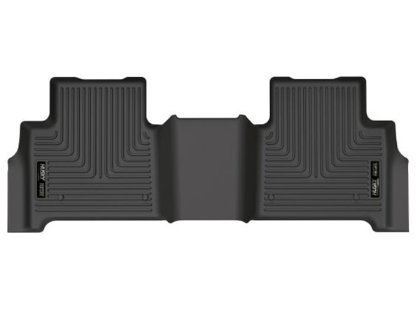 【HUSKY LINERS 正規品】X-act Contour オールウェザーフロアマット ラバーマット ブラック 51701 リア 2列目 後部座席 セカンドシート 22y- ジープ グランドチェロキー WL ハスキーライナーズ