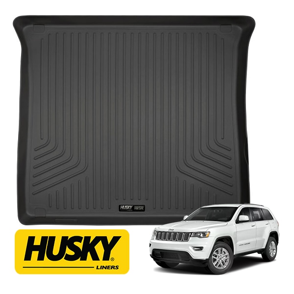 【HUSKY LINERS 正規品】WETHERBEATER オールウェザー リア カーゴライナー ラゲッジマット カーゴマット カーゴプロテクター ブラック 20621 11-21y ジープ グランドチェロキー WK ハスキーライナーズ