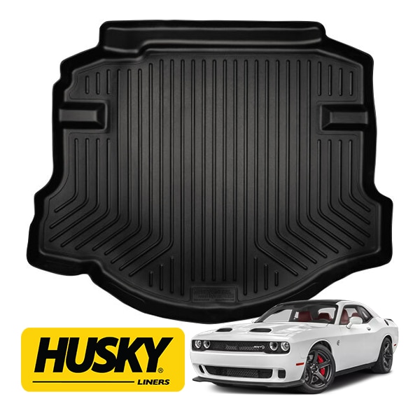 【HUSKY LINERS 正規品】WETHERBEATER オールウェザー トランクライナー ラゲッジマット カーゴマット カーゴプロテクター ブラック 40021 08-23y ダッジ チャレンジャー ハスキーライナーズ