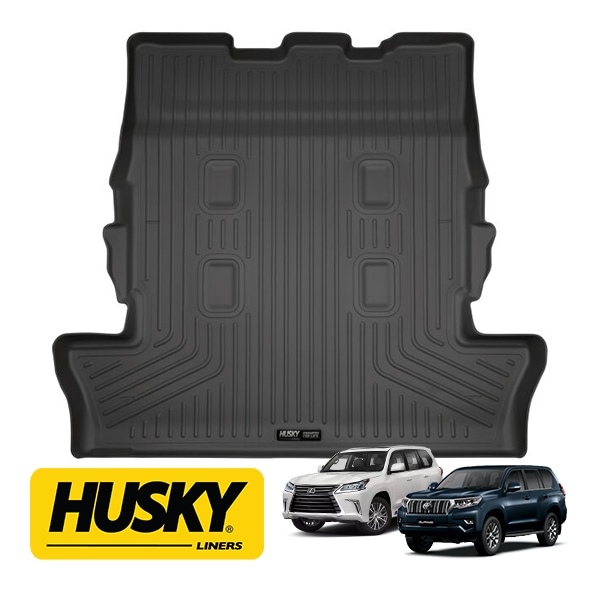 【HUSKY LINERS 正規品】WETHERBEATER オールウェザー リア カーゴライナー ラゲッジマット カーゴマット カーゴプロテクター ブラック 25341 トヨタ ランドクルーザー ランクル プラド 150系 TRJ150W | レクサス LX570 ハスキーライナーズ
