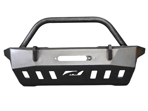 【MOTOBILT 正規品】CRUSHER フロントバンパー MB1078-B ブルバー付 CNC加工 スチール製 重さ 約31.7kg ジープ JL ラングラー | JT グラディエーター モトビルト