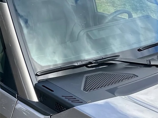 【NashFabCo 正規品】ディッチライトプレート ディッチライトブラケット 左右セット Aピラー CNC アルミニウム製 パウダーコート仕上げ マットブラック トヨタ ランドクルーザー 250 ランクル 250系