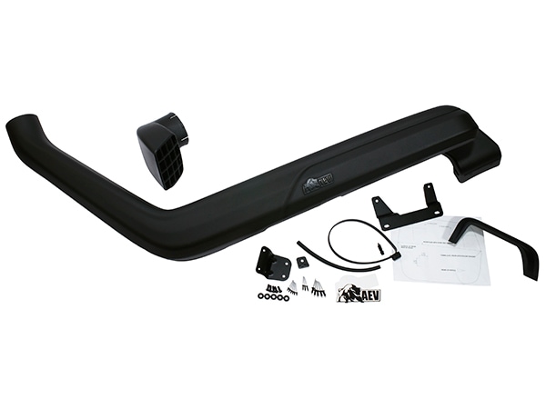 【AEV 正規品】シュノーケル エアインテークキット 40306510AC エアーインテーク 架橋ポリエチレン製 ジープ JL ラングラー 2.0L/3.6L/4xe | JT グラディエーター 2ドア/4ドア車用 左ハンドル/右ハンドル共通 ローフェンダー付き車用