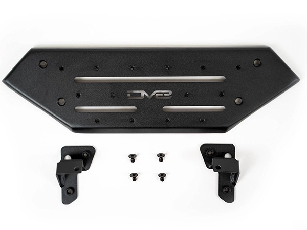 【DV8 OFFROAD 正規品】ダッシュマウント V2  DMJL-02 DV8ロゴ入 ブラックパウダーコート仕上げ スロット×3本 スチール製 電話ホルダー 携帯電話マウント ジープ JK ラングラー JL ラングラー | JT グラディエーター 