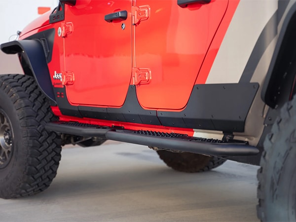 DV8 OFFROAD 正規品】ロックスキン サイドシルガード サイドシルカバー