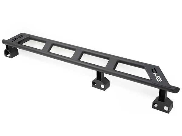 【DV8 OFFROAD 正規品】FS-15シリーズ ロックスライダー サイドステップ SRJL-07 1台分 左右セット DV8ロゴ入 スチール製 ブラックパウダーコート仕上げ ジープ JL ラングラー 4ドア車用