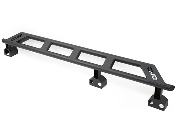 【DV8 OFFROAD 正規品】FS-15シリーズ ロックスライダー サイドステップ SRJL-07 1台分 左右セット DV8ロゴ入 スチール製 ブラックパウダーコート仕上げ ジープ JL ラングラー 4ドア車用