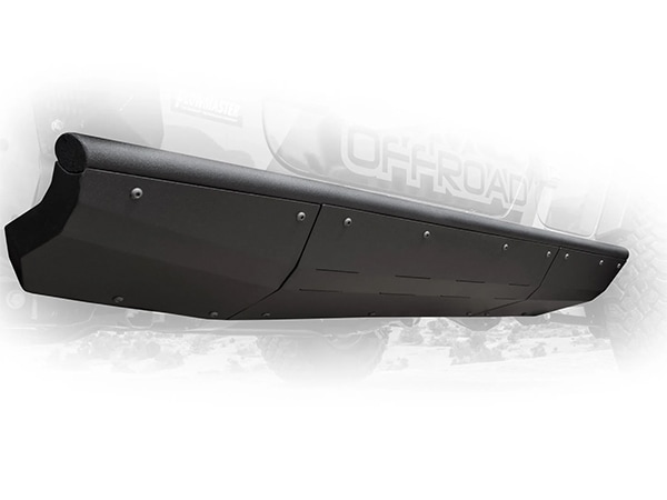 【DV8 OFFROAD 正規品】ボートサイド ロックスライダー SRJL-01 1台分 左右セット DV8ロゴ入 スチール製 パウダーコート仕上げ ジープ JL ラングラー 4ドア車用 4xe ルビコン392含む