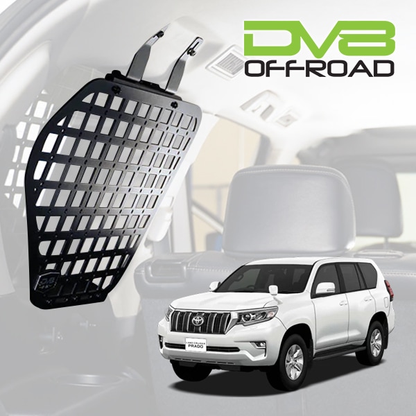 【DV8 OFFROAD 正規品】リアウインドウ モールパネル MPGX-02 左右分セット DV8ロゴ入 スチール製 クォーターガラス パウダーコート仕上げ マットブラック トヨタ ランドクルーザー 150 ランクル 150系