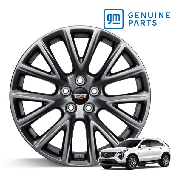 GM純正 20インチホイール 1本 23422365 ミッドナイトフィニッシュ 7スプリットスポーク サイズ 20×8.5J 5穴 PCD120mm オフセット+37 18y- キャデラック XT4