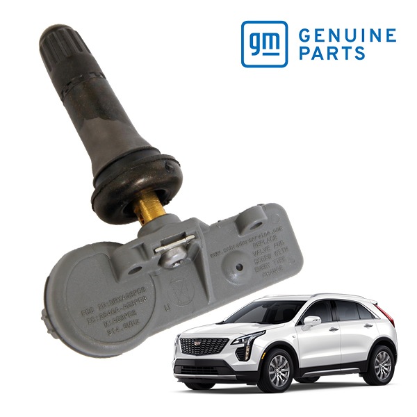 GM純正 タイヤプレッシャーセンサー 空気圧センサー 1個 135285665 エアバルブ一体型 交換ホイール 18y- キャデラック XT4