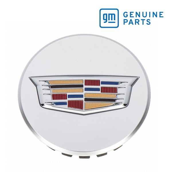 GM純正 20インチ アルミホイール用 センターキャップ 229534665 クローム 1個 18y- キャデラック XT4 20インチ純正ホイール用