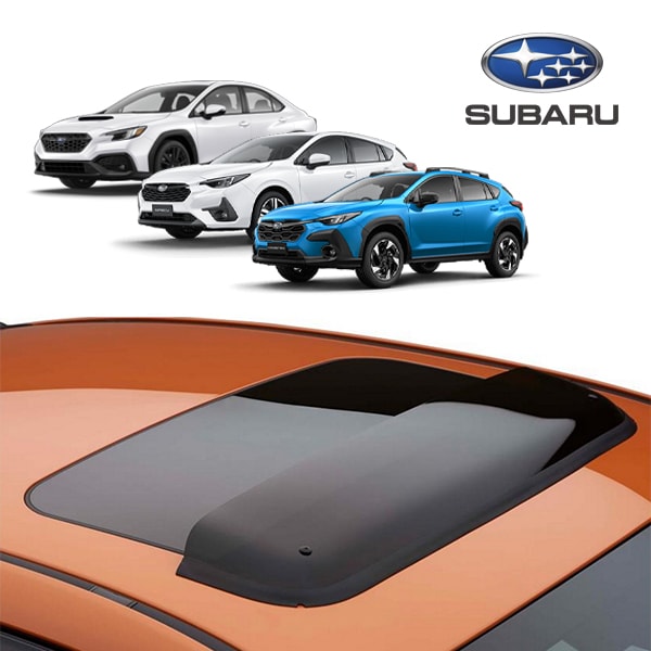 USスバル純正 ムーンルーフバイザー サンルーフバイザー スモーク サンルーフ 雨風除け SUBARU WRX S4 VB系 | インプレッサ GU系 | クロストレック GU系
