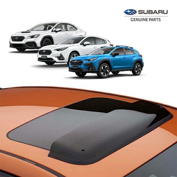 USスバル純正 ムーンルーフバイザー サンルーフバイザー スモーク サンルーフ 雨風除け SUBARU WRX S4 VB系 | インプレッサ GU系 | クロストレック GU系