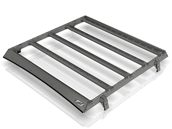 【MOTOBILT 正規品】HALF CAB ルーフラック ルーフバスケット ルーフキャリア MB5062 サイズ 高15.8cm×幅150cm×奥行143.5cm 耐荷重 90kg ジープ JL ラングラー アンリミテッド 4ドア モトビルト