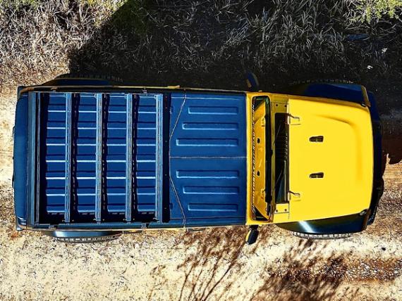 【MOTOBILT 正規品】HALF CAB ルーフラック ルーフバスケット ルーフキャリア MB5062 サイズ 高15.8cm×幅150cm×奥行143.5cm 耐荷重 90kg ジープ JL ラングラー アンリミテッド 4ドア モトビルト