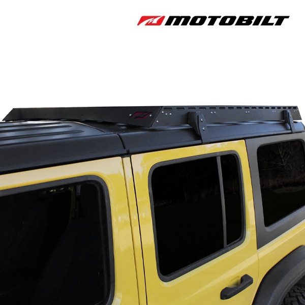 【MOTOBILT 正規品】HALF CAB ルーフラック ルーフバスケット ルーフキャリア MB5062 サイズ 高15.8cm×幅150cm×奥行143.5cm 耐荷重 90kg ジープ JL ラングラー アンリミテッド 4ドア モトビルト