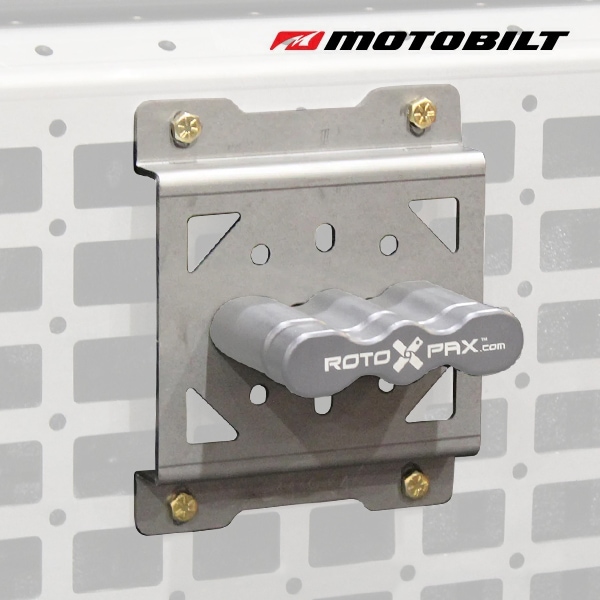 【MOTOBILT 正規品】ROTOPAXマウント用 モールマウント MB2133 ロトパックマウント ロックパックマウント 11ゲージ成形鋼 CNC加工 汎用 モトビルト