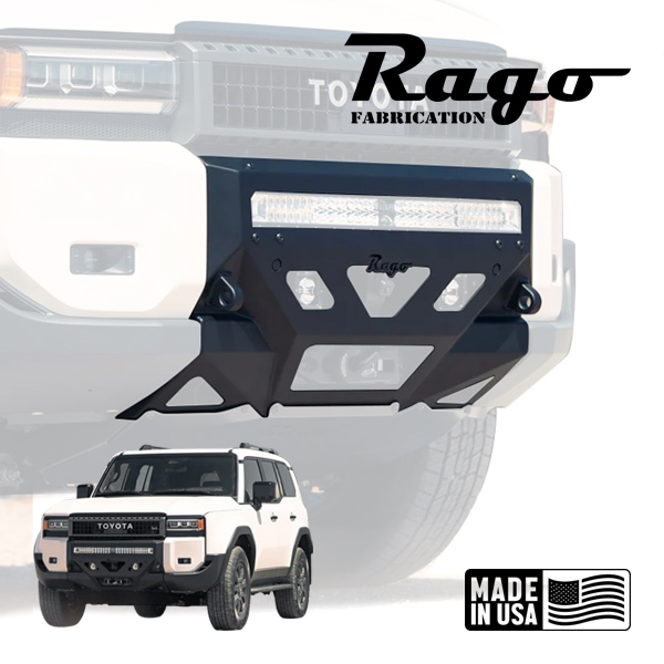 Rago Fabrication 正規品】センターマウントウィンチ フロントバンパー