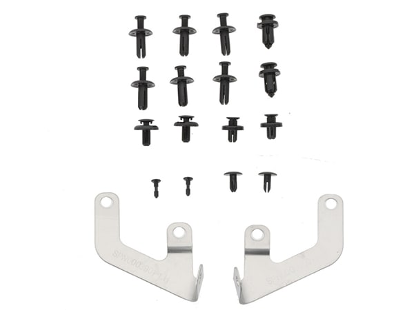 USスバル純正 マッドガード 泥除け マッドフラップ フロント リア 1台分 4枚セット ブラック OUTBACKロゴ入 SUBARU レガシィ アウトバック BT系