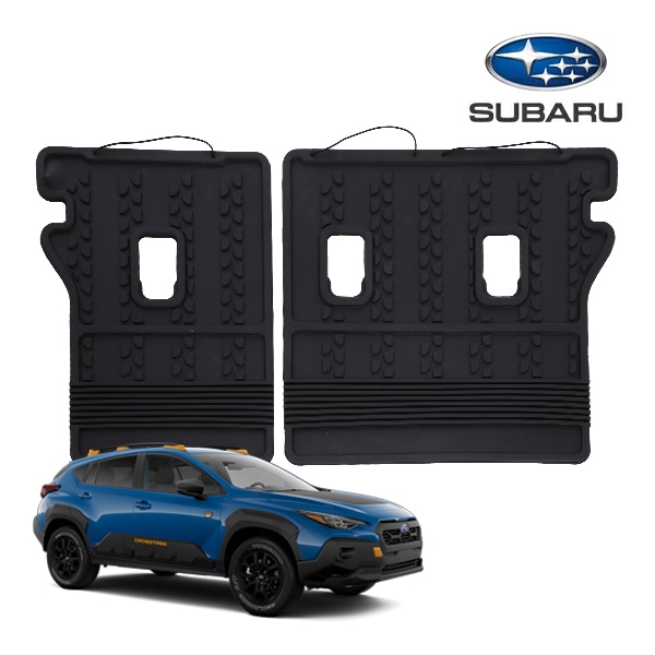 USスバル純正 リアシートバックプロテクター 後部座席背面カバー リアカーゴプロテクター カーゴマット カーゴライナー Wilderness Edition ウィルダネス仕様 SUBARU クロストレック GU系