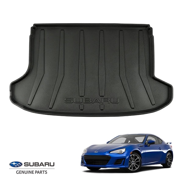 USスバル純正 SUBARU BRZ ZC6 平成24年3月-令和3年3月 オールウェザー リア カーゴプロテクター カーゴマット ラゲッジマット カーゴライナー トランクマット SUBARUロゴ入