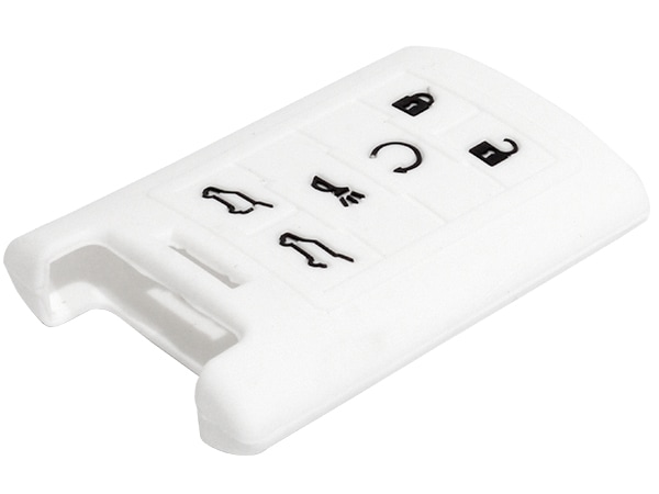 キャデラック シリコンキーカバー/ホワイト CV4774WT (2007-14y エスカレード ATS CTS SRX CT6 XT5 XT6)