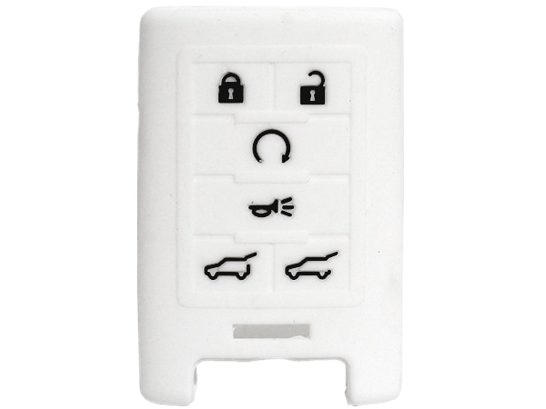 キャデラック シリコンキーカバー/ホワイト CV4774WT (2007-14y エスカレード ATS CTS SRX CT6 XT5 XT6)