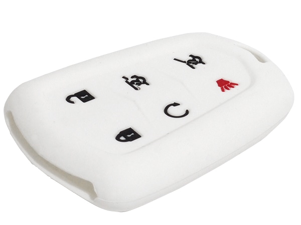 キャデラック シリコンキーカバー/ホワイト CV2771WT (2015y- エスカレード ATS CTS SRX CT6 XT5 XT6)