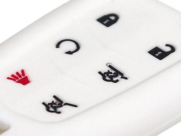 キャデラック シリコンキーカバー/ホワイト CV2771WT (2015y- エスカレード ATS CTS SRX CT6 XT5 XT6)