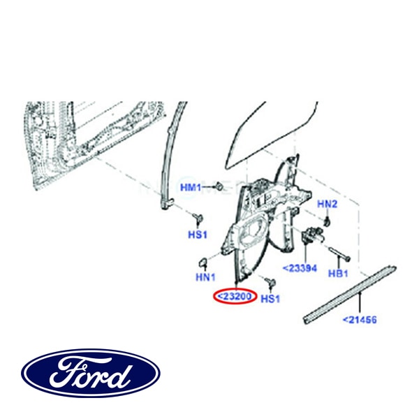 フォード純正 P/W パワーウインドウ レギュレーター フロント 左側 運転席側 LH フロントドア ウィンドウレギュレーター 電装 07-17y ナビゲーター