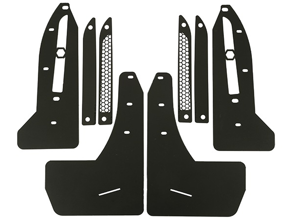 ROKBLOKZ 正規品】マッドフラップ 泥除け マッドガード ブラック C124