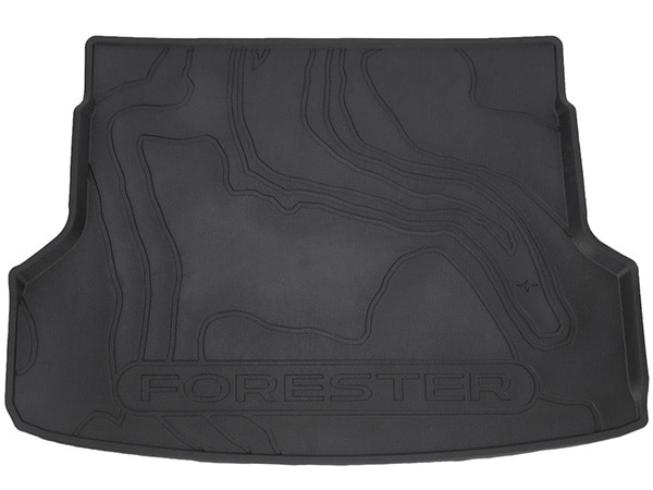 USスバル純正 SUBARU フォレスター SL系 ガソリン車用 リアカーゴプロテクター カーゴマット ラゲッジマット カーゴライナー トランクマット FORESTERロゴ入