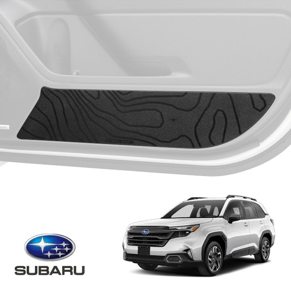 USスバル純正 ドアスカッフプロテクションキット ドアスカッフプロテクター フロントドア 左右分 2枚セット 運転席 助手席 ドア 傷防止 保護 SUBARU フォレスター SL系