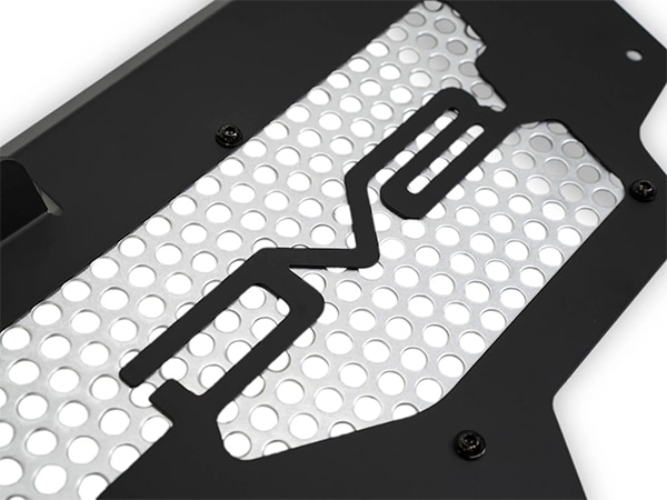 【DV8 OFFROAD 正規品】フロントインナーフェンダー フロント 左右セット DV8ロゴ入 アルミ製 メッシュパネル パウダーコート仕上げ ジープ JL ラングラー2ドア/4ドア | JT グラディエーター