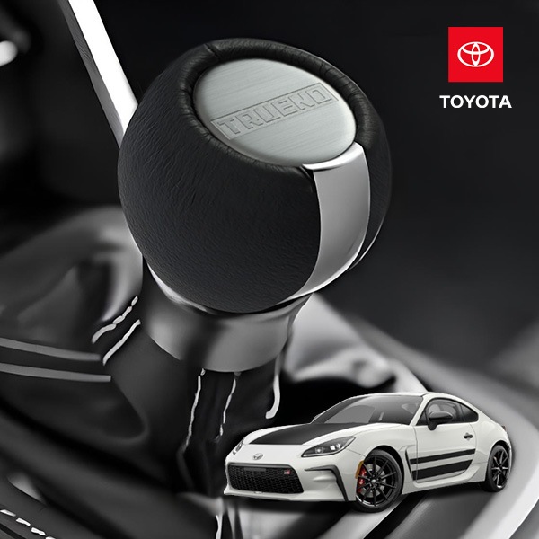 USトヨタ純正 シフトノブ シフトレバー AT オートマ TRUENO トレノロゴ入 合皮 TOYOTA GR86 ZN8 AT車用