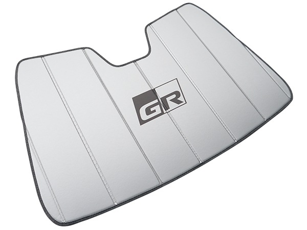 USトヨタ純正 専用設計 GRロゴ入 サンシェード 吸盤不要 折りたたみ式 ケース付 TOYOTA GRカローラ GZEA14H CoverCraft カバークラフト