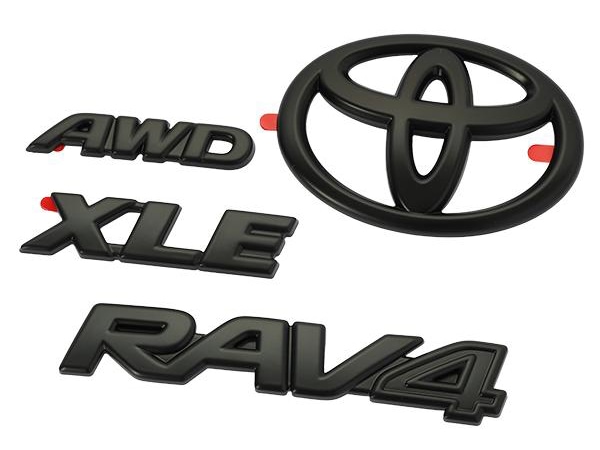 USトヨタ純正 TOYOTA RAV4 50系 XLE AWD リアエンブレム リアゲート