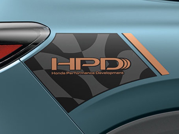 USホンダ純正 HONDA HR-V | ZR-V RZ系 HPD Honda Performance Development デカール サイドデカール ボディサイドデカール ステッカー ドアガーニッシュ 左右セット
