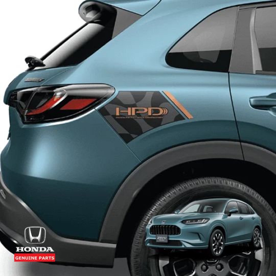 USホンダ純正 HONDA HR-V | ZR-V RZ系 HPD Honda Performance Development デカール サイドデカール ボディサイドデカール ステッカー ドアガーニッシュ 左右セット