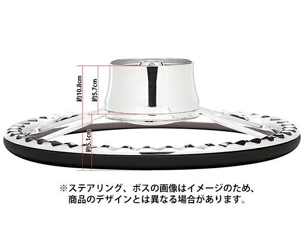 Billet Specialties 正規品】15.5インチステアリングホイール 3D